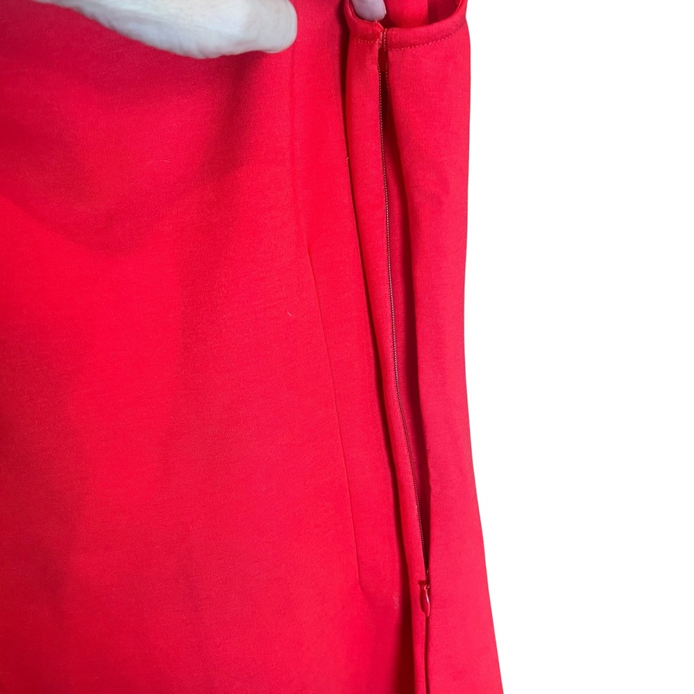 Everlane The Dream Square-Neck Dress Classic Red Mini XL - Picture 8 of 9